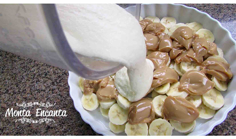 Torta De Banana E Doce De Leite Monta Encanta