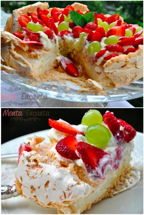 Pavlova De Frutas - Monta Encanta