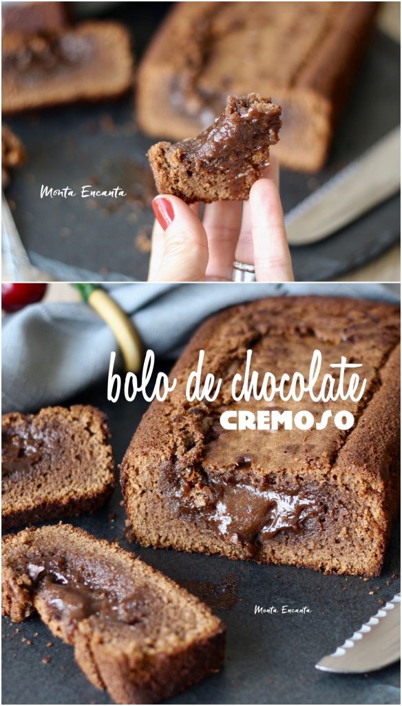 Bolo Cremoso De Chocolate é Alucinante De Bom! - Monta Encanta