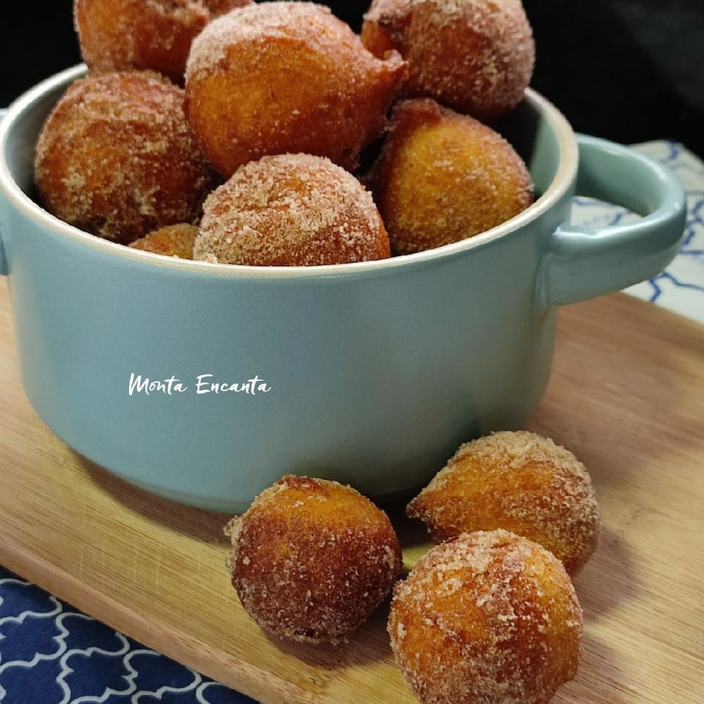 bolinho de chuva bombom