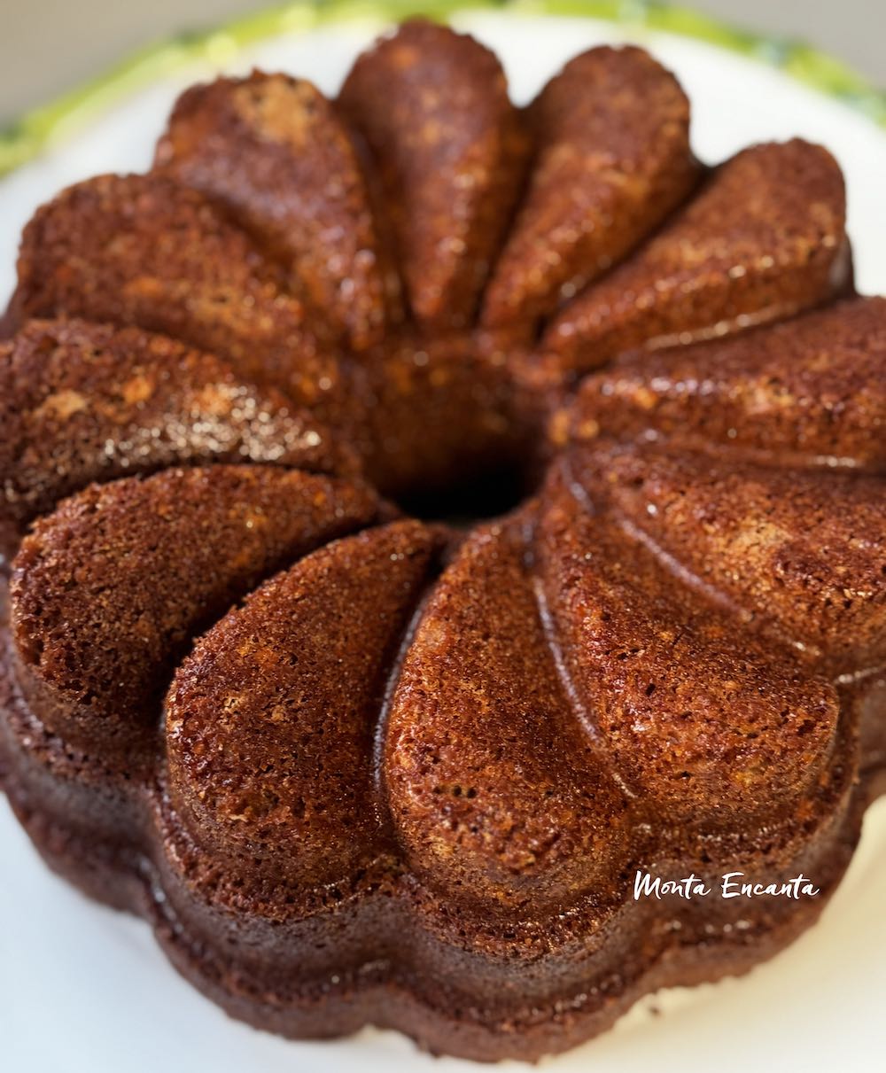 bolo de laranja com chocolate